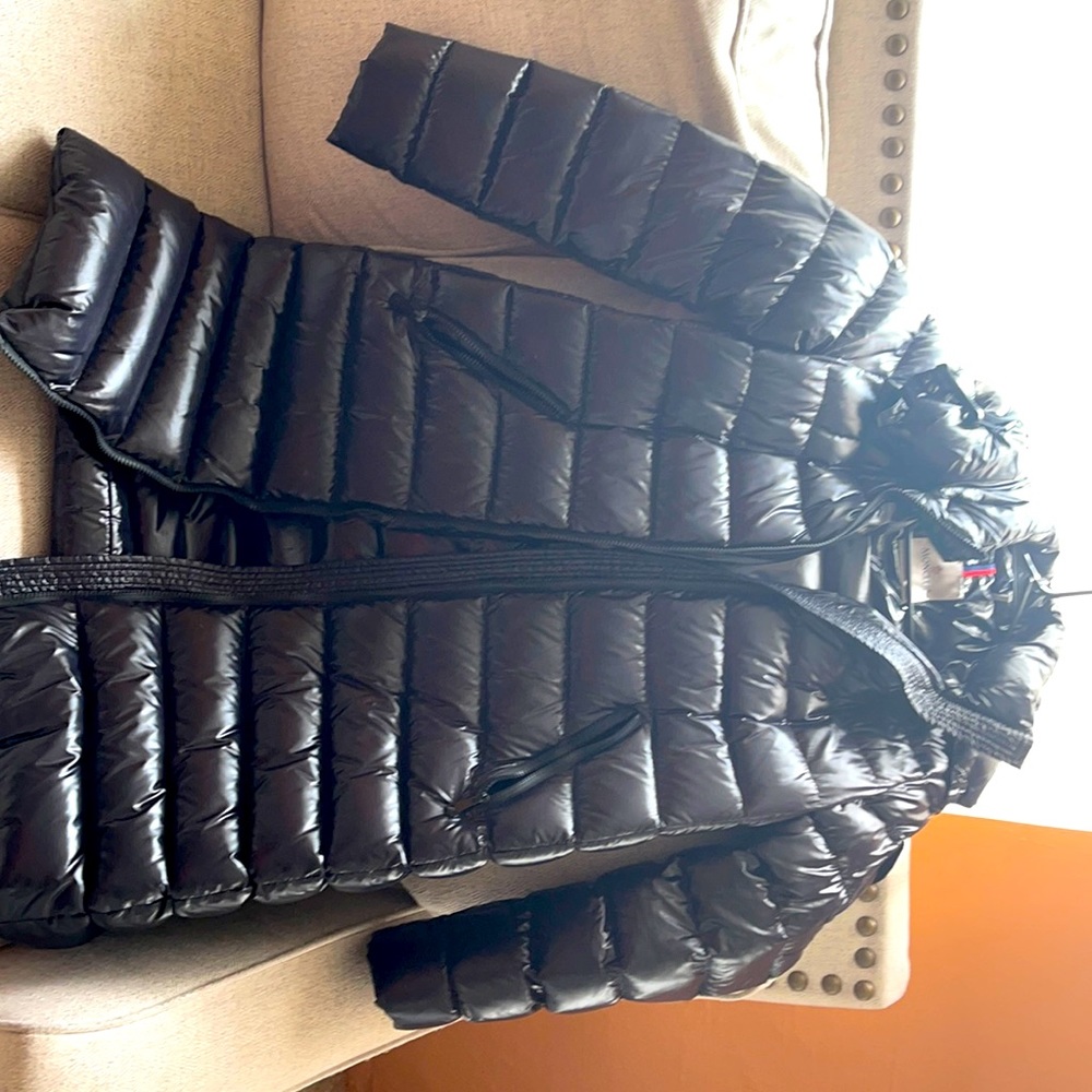 Moka Long Down Puffer Coat Size 4 (X-LARGE) black